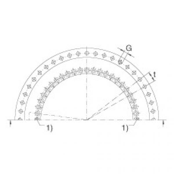 Axial/radial bearings - YRT180 #2 image