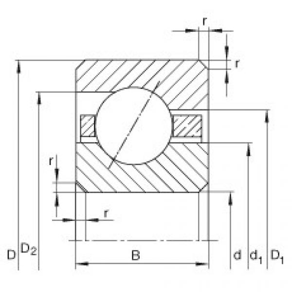 Thin section bearings - CSEA020 #1 image