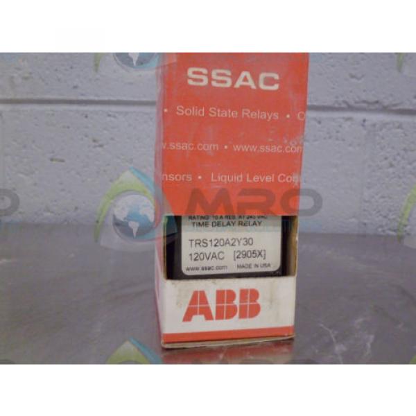 ABB TRS120A2Y30 TIME DELAY RELAY *NEW IN BOX* #1 image