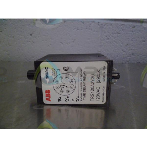 ABB TRS120A2Y30 TIME DELAY RELAY *NEW IN BOX* #4 image