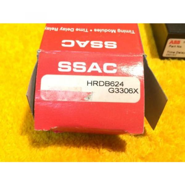 ***NEW*** ABB SSAC HRDB624 SOLID STATE TIME DELAY TIMER G3306X #2 image