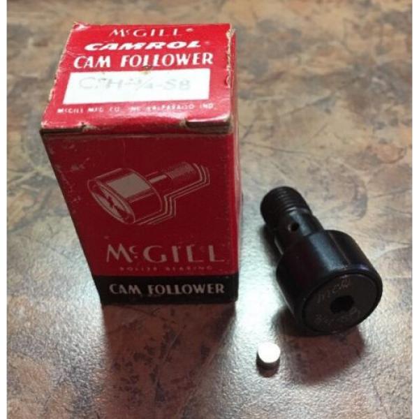 McGill Roller Bearing CFH 3/4 SB Cam Follower 3/4&#034; Roller Diameter 7/16&#034; Stud #1 image