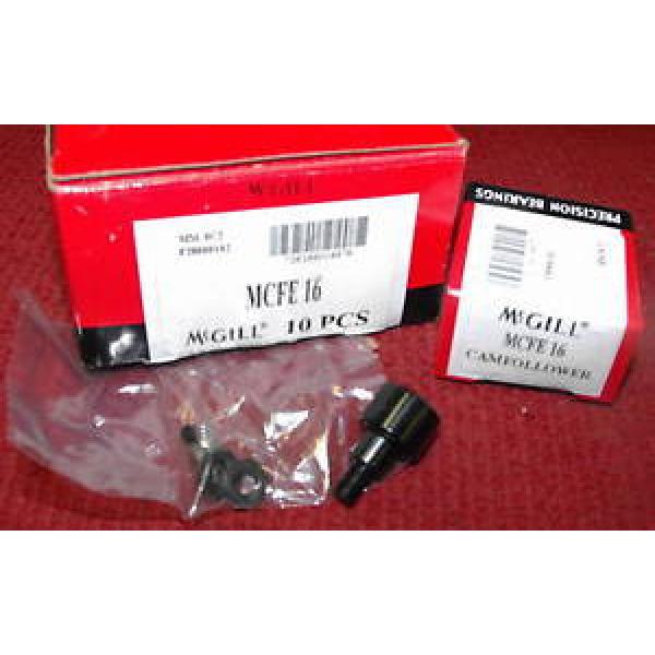 McGill - 16mm, Metric Cam Follower - Part #MCFE-16 - Box of 10 pieces - NEW #1 image