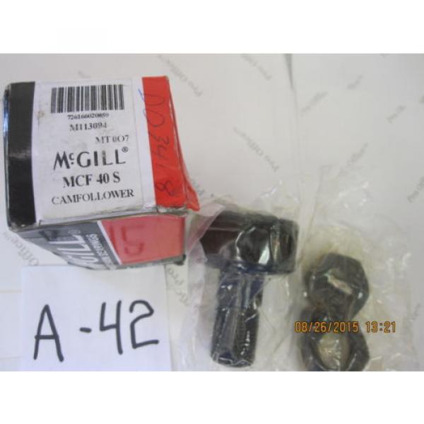 McGILL MCF 40 S Crowned Cam Follower 726166020859 Emerson #2 image