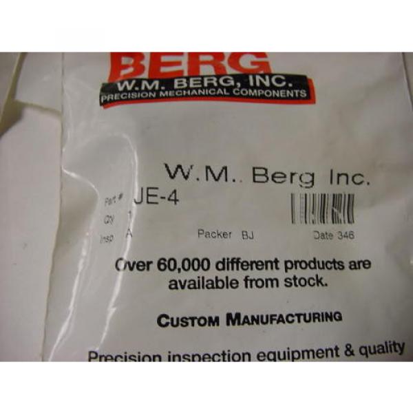 W.M. BERG Cam Follower P/N: JE-4 8/32 thread 303 Stainless Bearing, Lot of 10 #2 image