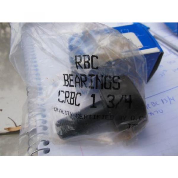 RBC Bearings CRBC 13/4 cam follower  quantity of 4 #2 image