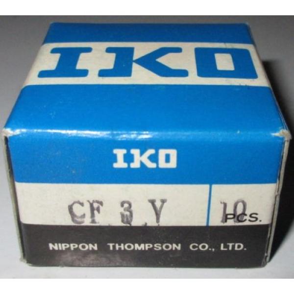 Bearing IKO CF3Y Nippon Thompson 8011017 CAM FOLLOWER PKG 10 NEW Lot Set #1 image