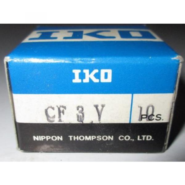 Bearing IKO CF3Y Nippon Thompson 8011017 CAM FOLLOWER PKG 10 NEW Lot Set #2 image