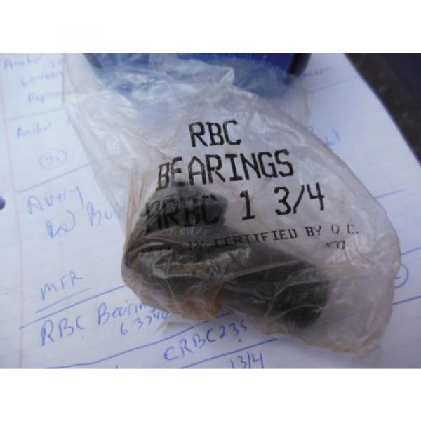 RBC Bearings hRBC13/4 cam followers  quantity of 5 #2 image