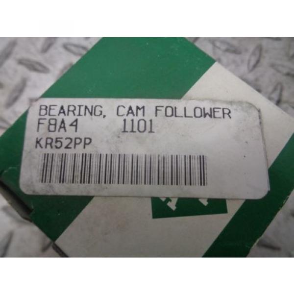 INA BEARING, CAM FOLLOWER F8A4 1101 KR52PP #2 image