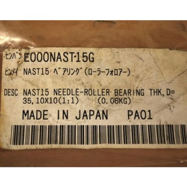 THK NAST15 Needle Roller Bearing Cam Follower - NEW #2 image