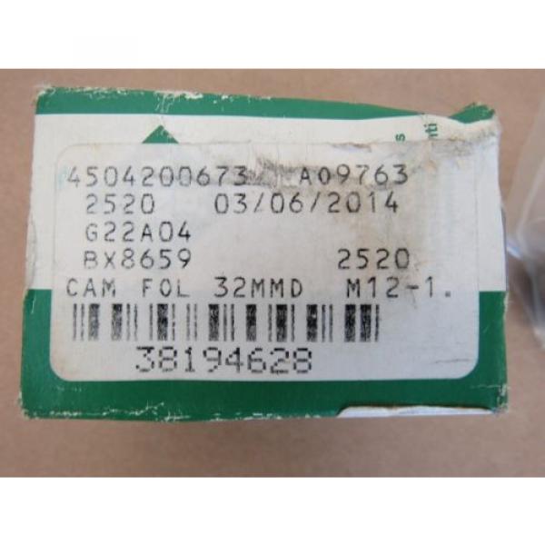 INA KRV32-X-PP CAM FOLLOWER 32MMD M12-1 ROLLING BEARING KRV32XPP MADE IN GERMANY #3 image