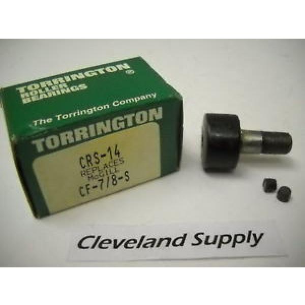TORRINGTON CRS-14 CAM FOLLOWER (REPLACES CF-7/8-S) NEW CONDITION IN BOX #1 image