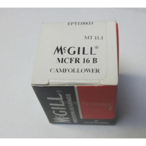 McGill MCFR16B cam follower bearing 16mm dia M6x1 thread #3 image