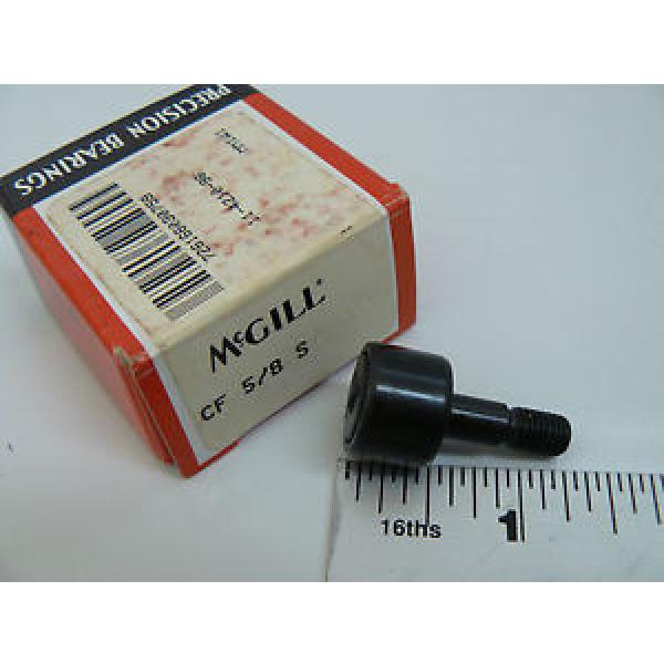 NEW MCGILL CF5/8S CAM FOLLOWER 5/8IN ROLLER DIA 1/4INCH STUD S #1 image
