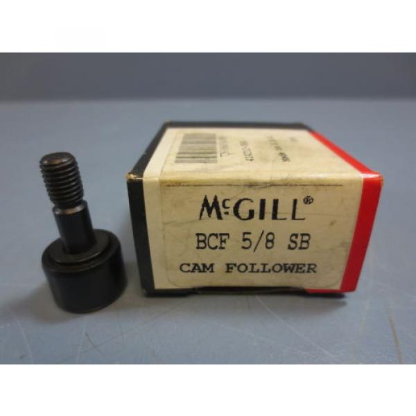 1 Nib McGill BCF-5/8-SB Cam Follower Bearing RD .6250&#034; RW 0.438&#034; SD .2500&#034; New! #1 image