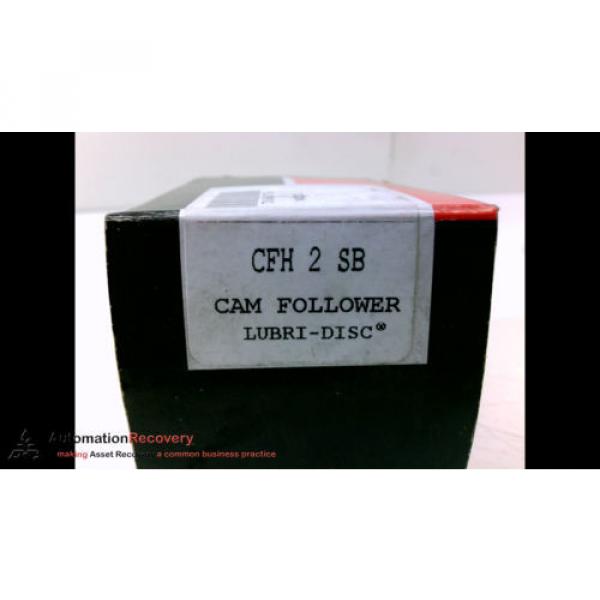 MCGILL CFH-2-SB FLAT CAM FOLLOWER 2.00&#034;R.D 1.250&#034;R.W .8750&#034;S.D, NEW #194357 #2 image