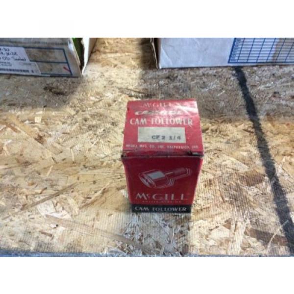 McGill Camrol, cam follower, #CF 2-1/4, boxes are rough, NOS, 30 day warranty #1 image