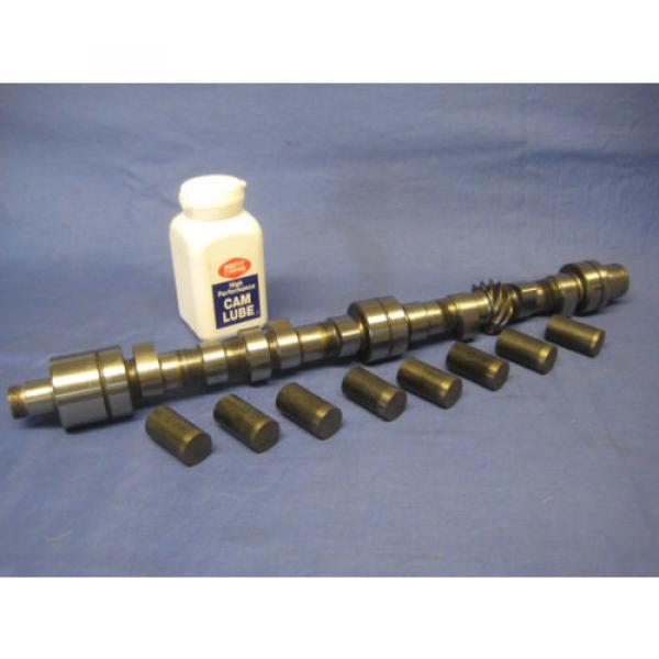 BRAND NEW MG MGB FIVE BEARING CAMSHAFT WITH FOLLOWERS &amp; KENT CAM CAMLUBE 18V #1 image