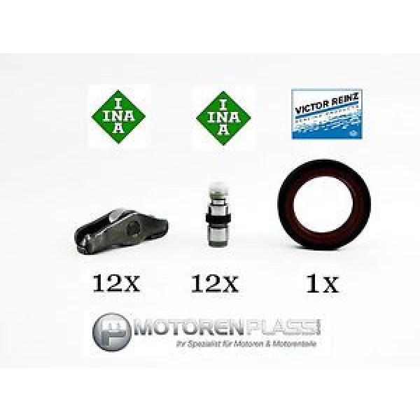 12x Roller cam follower 12 Ventiltoessel 1 Oil seals VW Audi 2,5 TDI BDG BCZ BAU #1 image