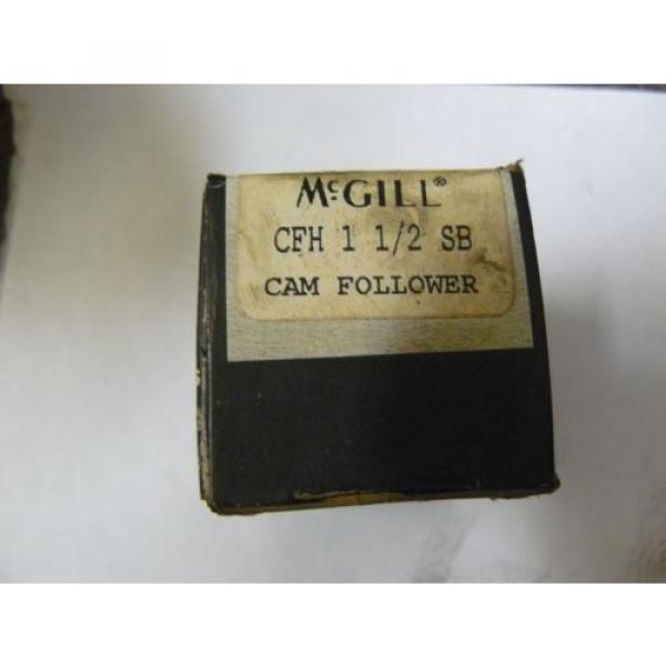 NEW MCGILL CFH-1-1/2-SB CAM FOLLOWER SEALED 1-1/2INCH OD HEX HOLE #4 image