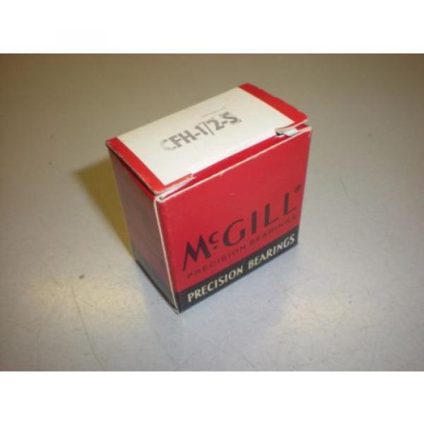 McGill Model CFH-1/2-S Cam Follower - Stud Type - Flat - NIB #3 image