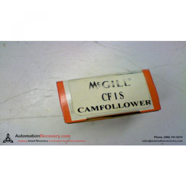 MCGILL CF1S CAM FOLLOWER 1&#034; ROLLER DIAMETER 7/16&#034; STUD DIAMETER, NEW #103631 #5 image