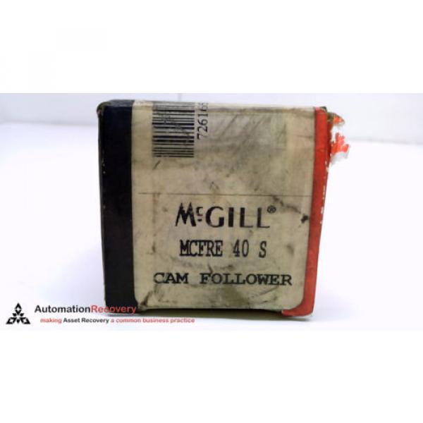MCGILL MCFRE 40 S  , CROWNED CAM FOLLOWER 40MM X 20 MM X 18 MM, NEW #216227 #3 image