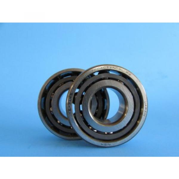 NSK7204CTYNSUL  P4 ABEC- 7 Super Precision Spindle Bearings (Matched Pair) #2 image