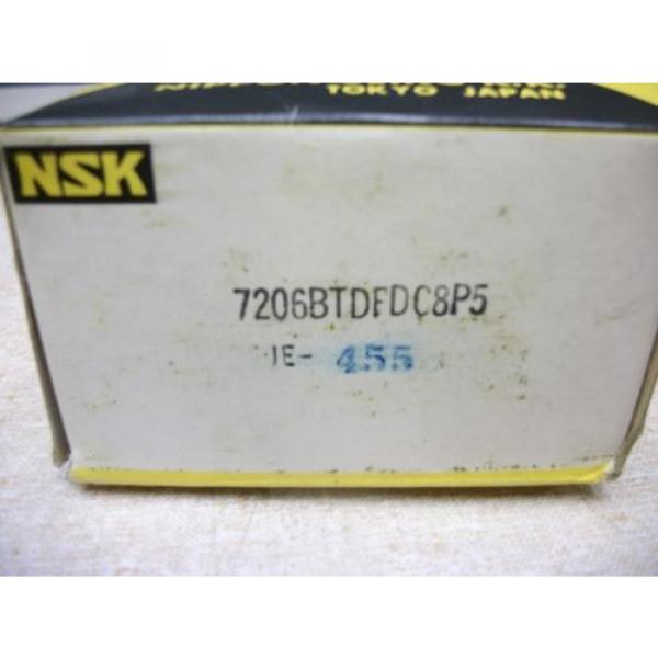 NSK 7206B 30mmX62mmX16mm Super Precision P5 Tri Plex Set of 3 Bearings #3 image