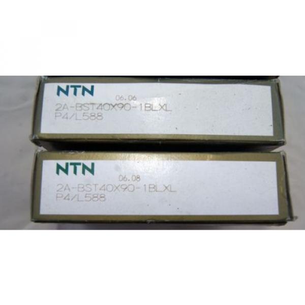 New NTN 2A-BST40X90-1BLXL P4/L588 Super Precision Angular Contact Bearing #2 image